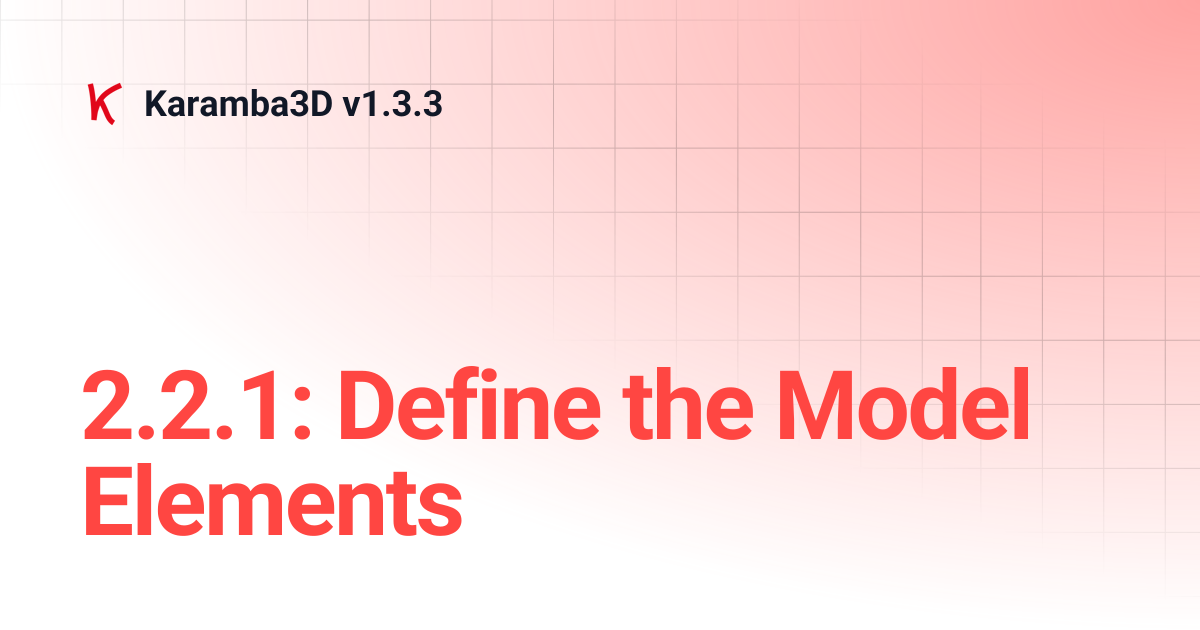 2.2.1: Define the Model Elements | Karamba3D v1.3.3